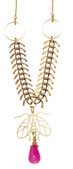 PENDULUM -  lang halskæde/long necklace - Moth